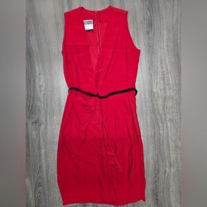 Moschino Couture Vibrant Red Dress